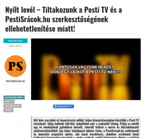 Pesti tévé: Eltűnt a kunbélázás, most köszönetet olvasni a helyén