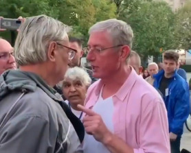Gyalázták a nézelődőket, sírásba kergettek egy nőt, Gyurcsány közbelépett  