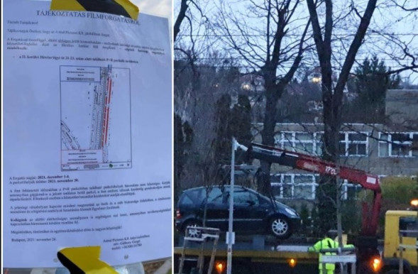 Forgatás miatt lebénult közlekedésért tette felelőssé a fővárost a II. kerület 