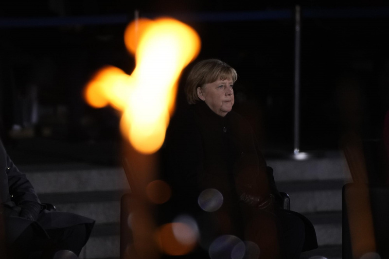 Merkel búcsúünnepsége