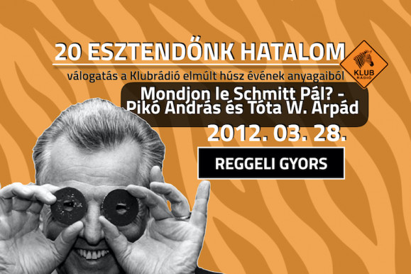 Mondjon le Schmitt Pál?