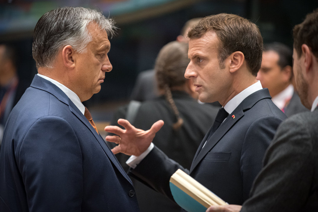 Orbán Viktor a brüsszeli EU-csúcson