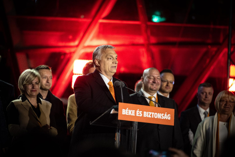 Választás 2022 - A Fidesz-KDNP eredményváró rendezvénye - 