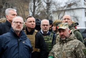 Az ukránok nem akarták a német államfőt Kijevben látni