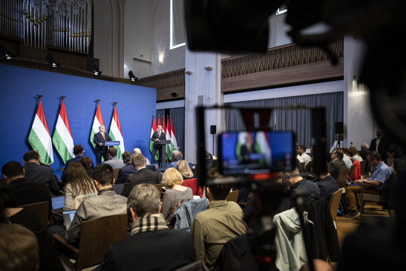 Választás 2022 - Orbán Viktor nemzetközi sajtótájékoztat?
