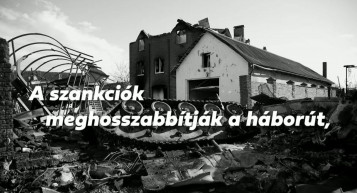 Kormány: A szankciók hosszabbítják meg a háborút