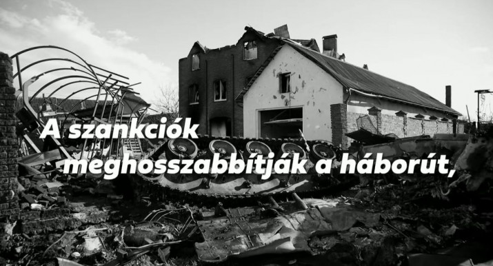 Kormány: A szankciók hosszabbítják meg a háborút