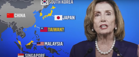 Nancy Pelosi Tajvanra utazott