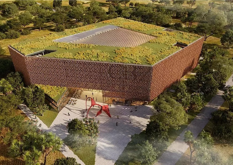 Zimbabwéban épül a magyar KÖZTI építésziroda által tervezett banképület