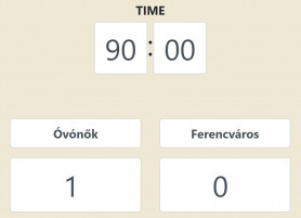 Óvónők – Ferencváros 1-0 – Selmeci János jegyzete