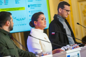 Balázs Péter: Novák Katalin furcsa üzenetet vitt Kijevbe