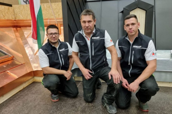 Ezüstérem a Fiatal Tetőfedők Világbajnokságán