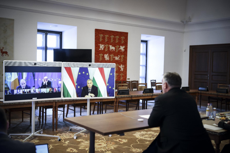 Orbán Viktor az EU-csúcsot előkészítő kormányfői egyezte