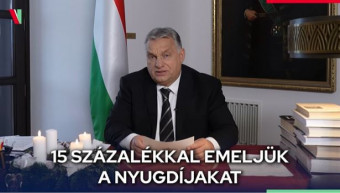 Orbán aláírta, 15 százalékkal nő a nyugdíj januártól