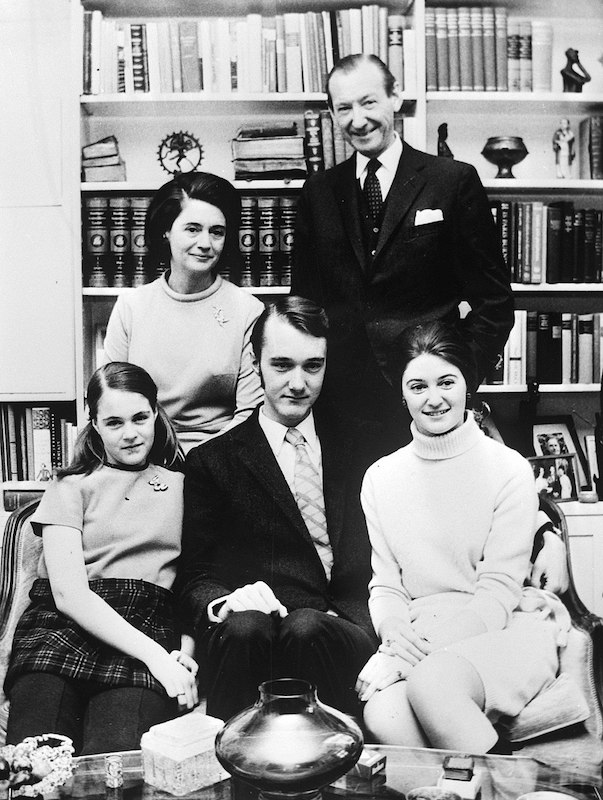 Kurt Waldheim családjával 1971-ben