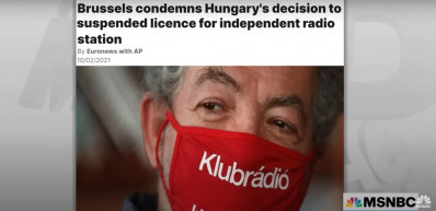 A magyar sajtó helyzetével foglalkozott az MSNBC