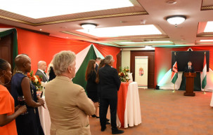 Kövér Kenyában beszélt a békepártiságról