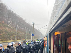 Megállították a németek a fradistákat szállító vonatot