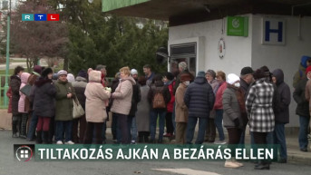 Fájdalmas tiltakozás az ajkai kórház sürgősségijének bezárása ellen