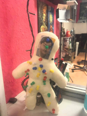 Mészáros-vudubabát helyeztek el Ferencvárosban