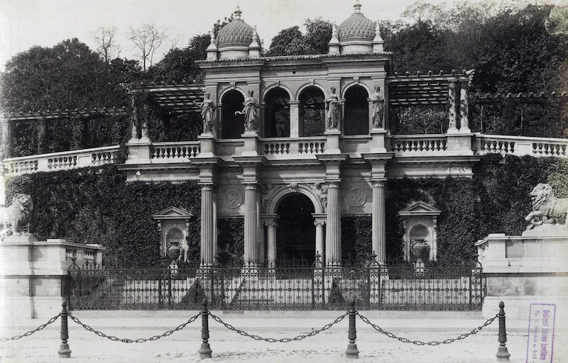A Várkert Bazár 1890 körül