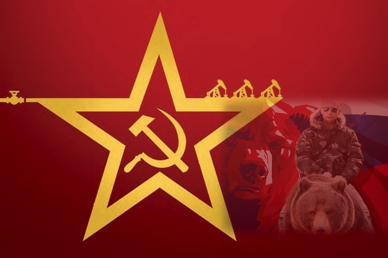 Orosz medve - Putyin - gázvezeték