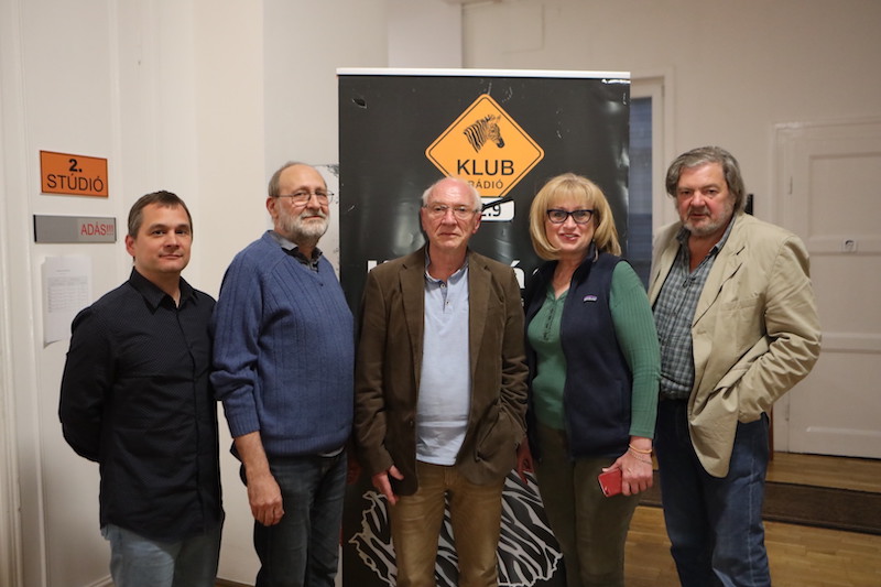 Nyilas Gergely, Révész Sándor, Bolgár György, Csernyánszky Judit és Szénási Sándor - Hetes Stúdió