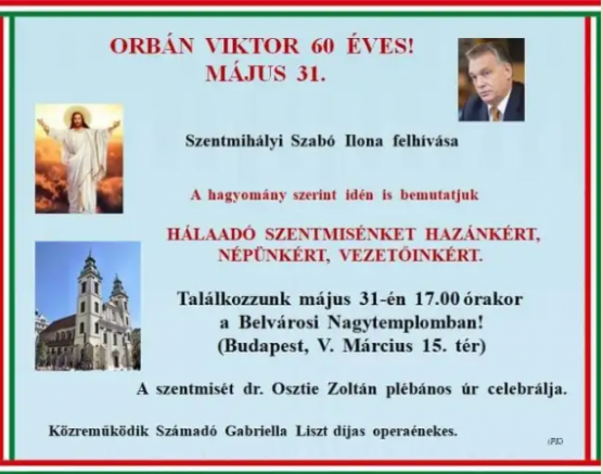 Videó: Orbán születésnapi miséje után késsel ront az ellenzéki molinóra az idős Fidesz-rajongó 