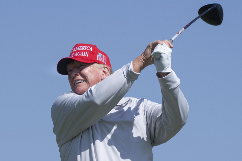 Trump golfversenyen