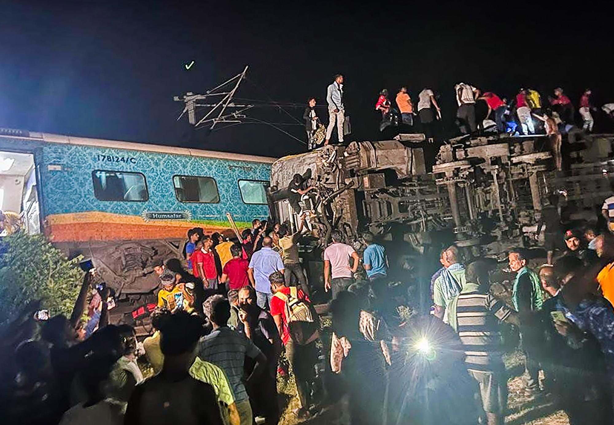 Vonatbaleset Indiában