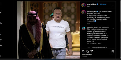 Szijjártó egyszerre két országból jelentkezett be