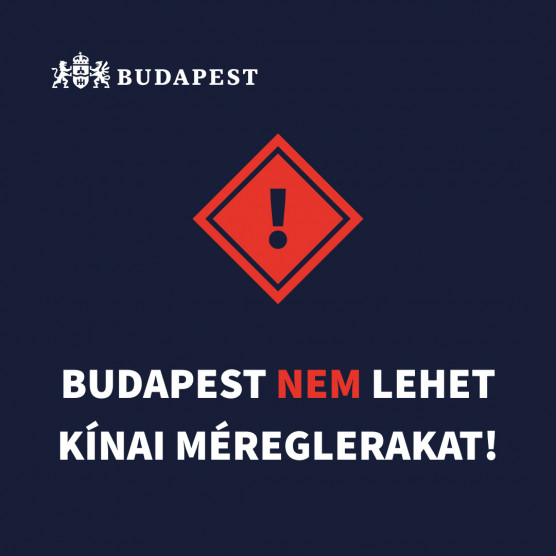 Karácsony a kínai vegyianyag-elosztóról: Budapest nem lehet méreglerakat