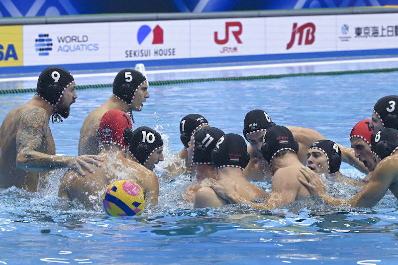 Világbajnok a magyar pólóválogatott