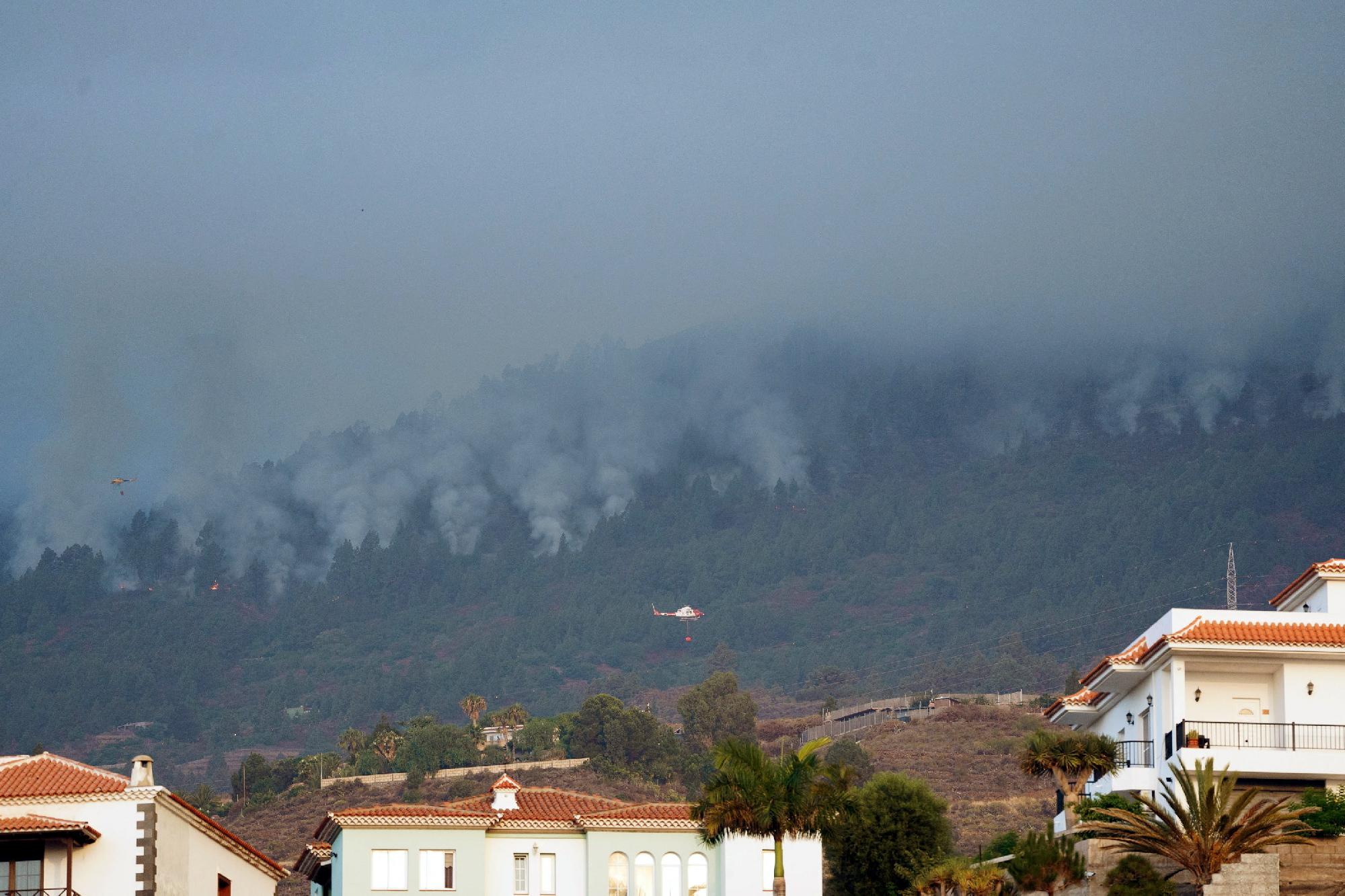 Erdőtűz Spanyolországban