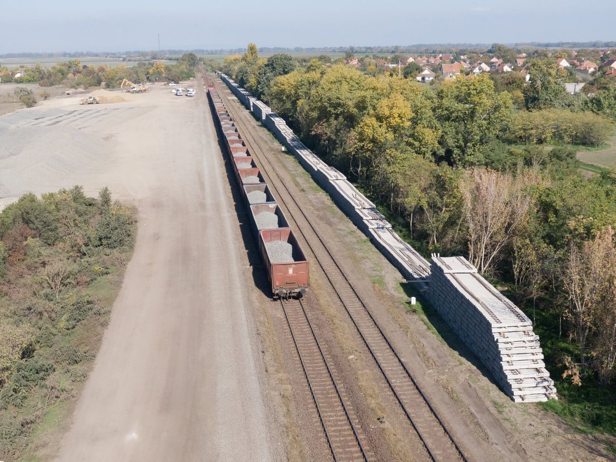 A megújuló Budapest-Belgrád vasútvonal Budapest-Kelebia szak