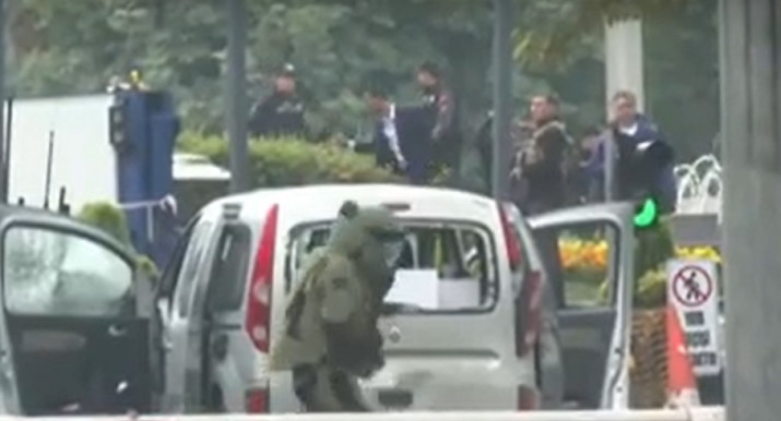 Öngyilkos merénylő robbantott a török belügyminisztérium előtt