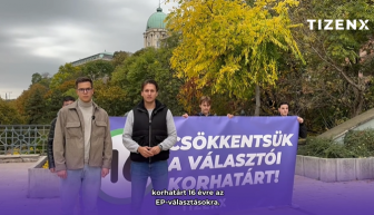 Lejjebb vinné a választói korhatárt a Momentum