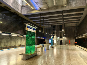 Tíz éves sincs, de beázik a Bikás parki metróállomás