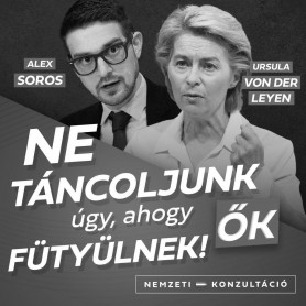 A plakátkampány jelzi, lemondtak az EU-pénzekről