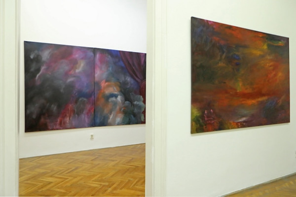 Soós Tamás festménye a Knoll Galériában