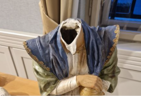 Valaki szétverte a betlehemet Makón, leszakította az egyik király fejét