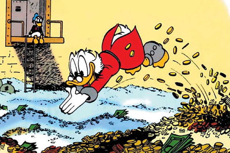 Dagobert bácsi és a pénz