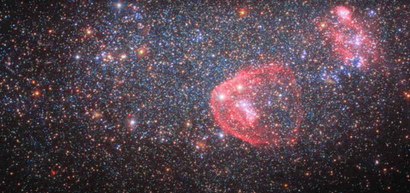 Hógömböt fotóztak az űrben