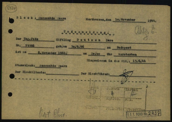 Az én nagyapám – Dési János jegyzete