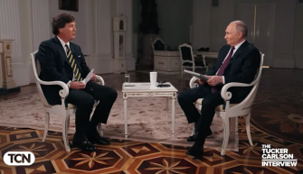 Erről sosem beszélt Orbánnal – mondta Putyin Kárpátalja visszaadásáról Tucker Carlsonnak 