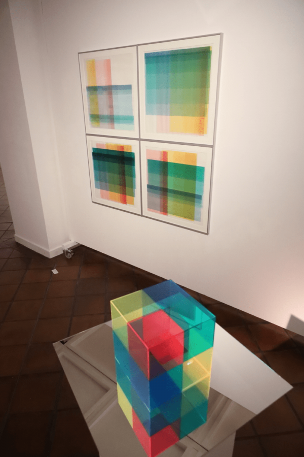 Színek, számok kiállítás a Vasarely Múzeumban