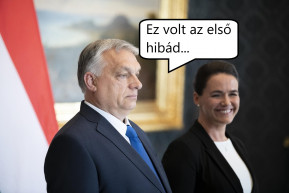 Az alkotmánymódosítással közvetve bírálta Orbán Novákot