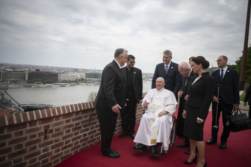 Pápalátogatás - Ferenc pápa találkozója Orbán Viktorral