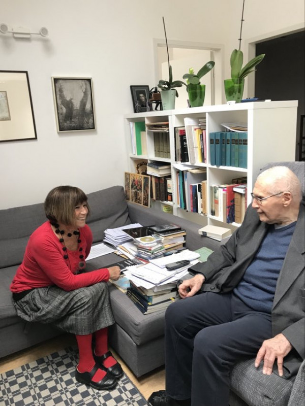 Látogatóban Kurtág Györgynél