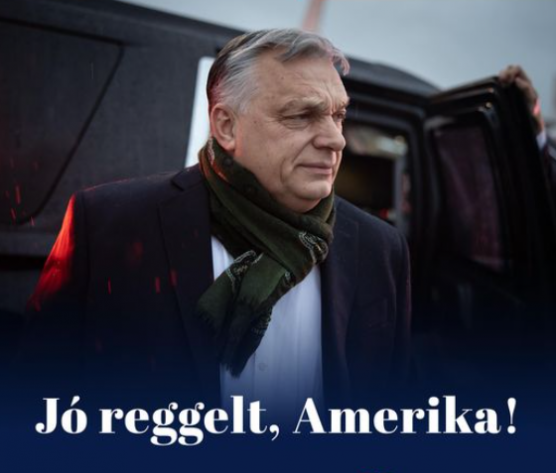 A kormány szerint hivatalos program volt, hogy Orbán a lányával Trump-nézőbe repült Floridába